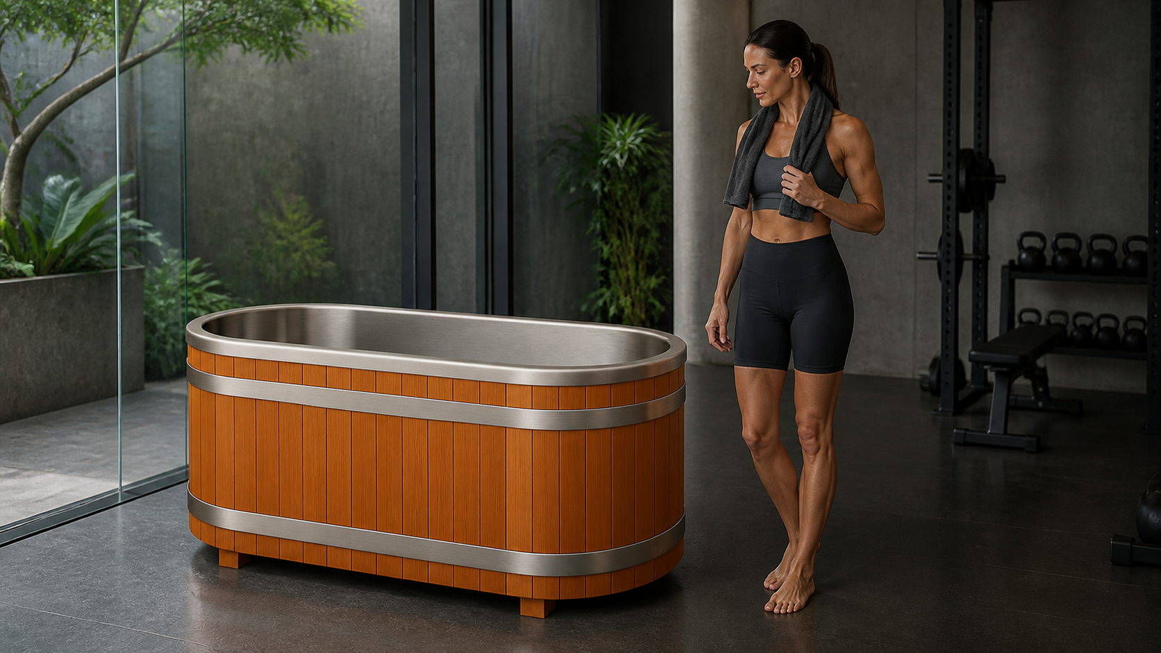 ColdCare Aurora in a gym setting