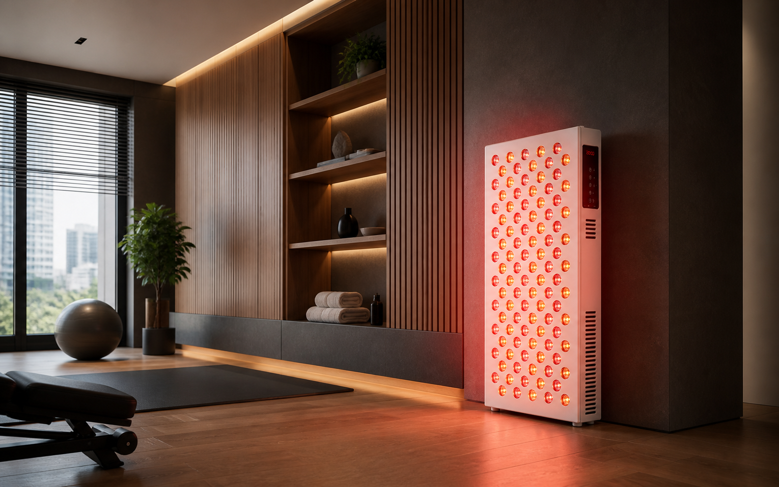 Longevity 1000 in a modern home wellness room