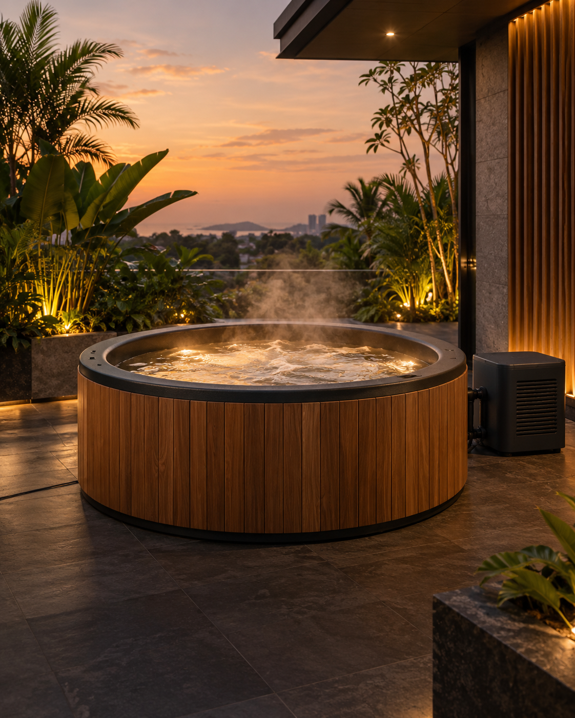 ColdCare Aurora hot spa system