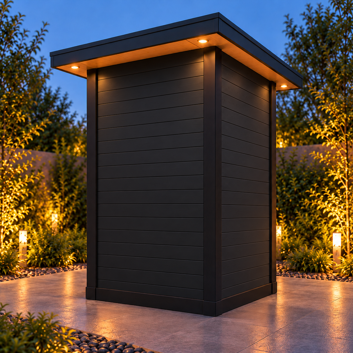 ColdCare 1-Person Finnish Sauna for Outdoors
