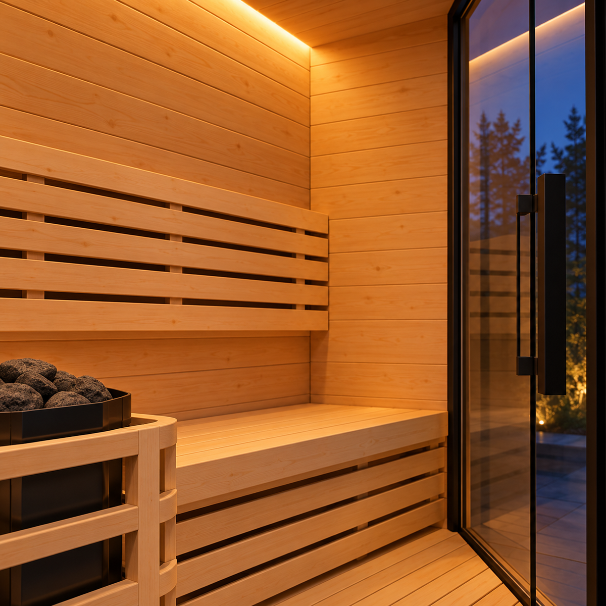 ColdCare 2-Person Finnish Sauna for Indoors