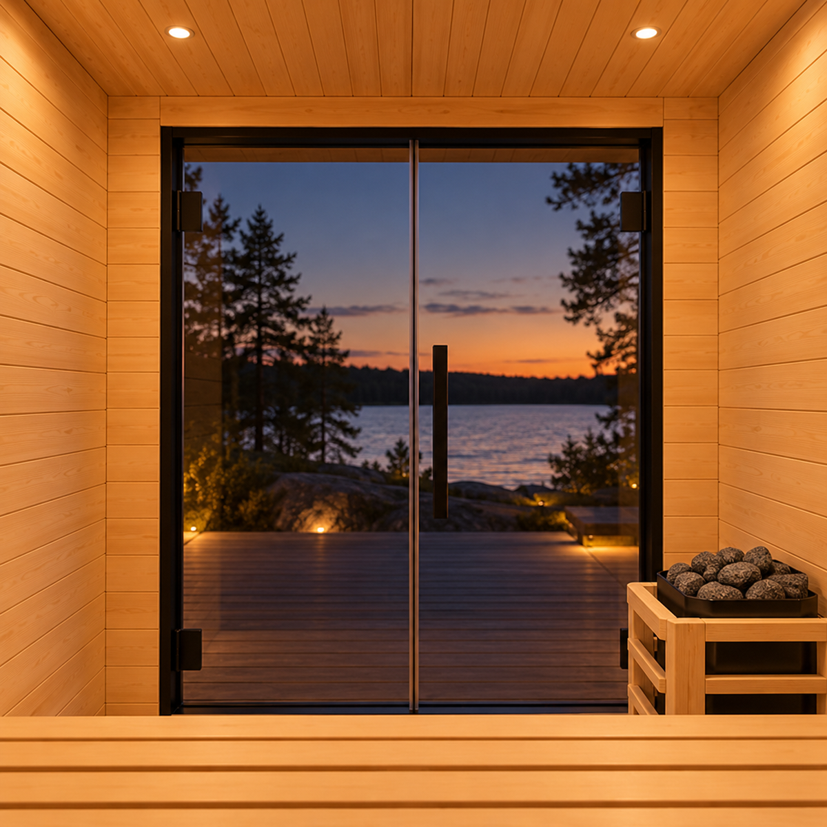 ColdCare 2-Person Finnish Sauna for Outdoors