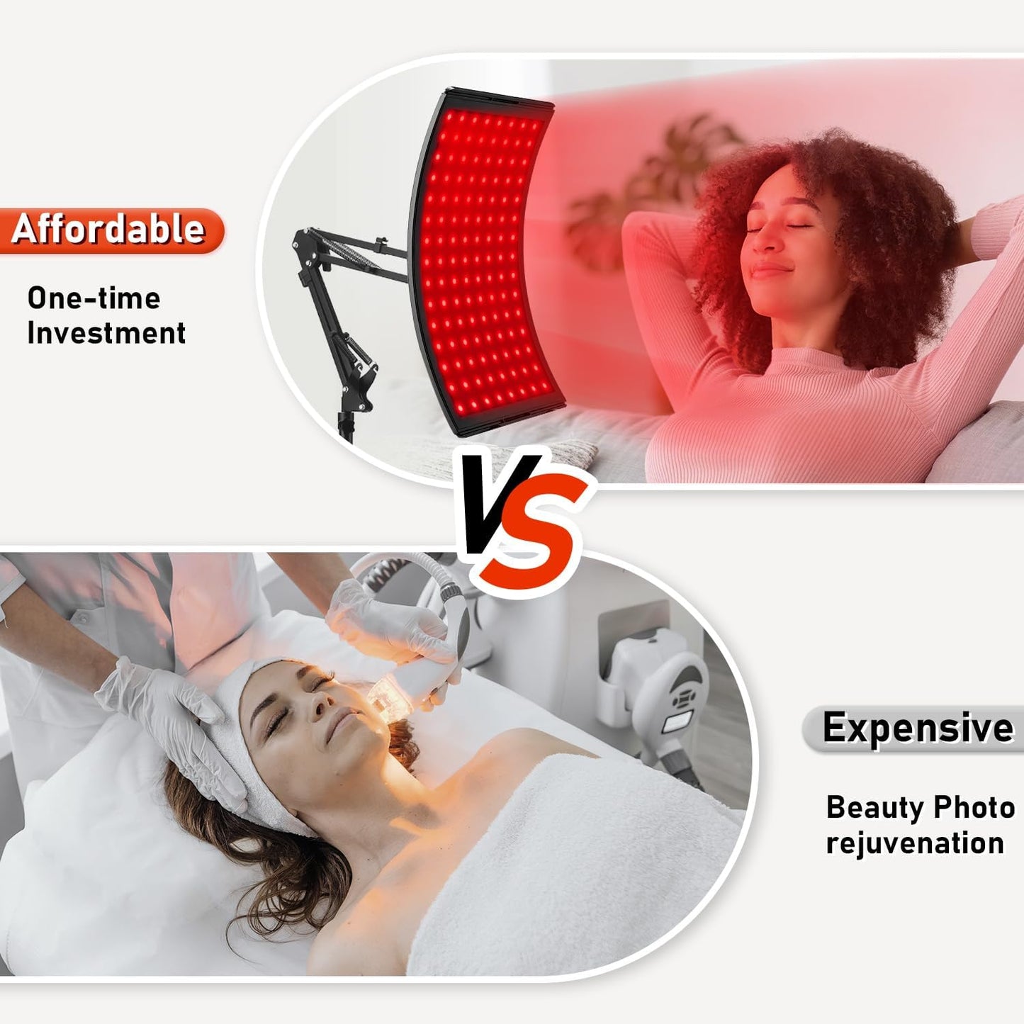 Red Light Therapy Lamp