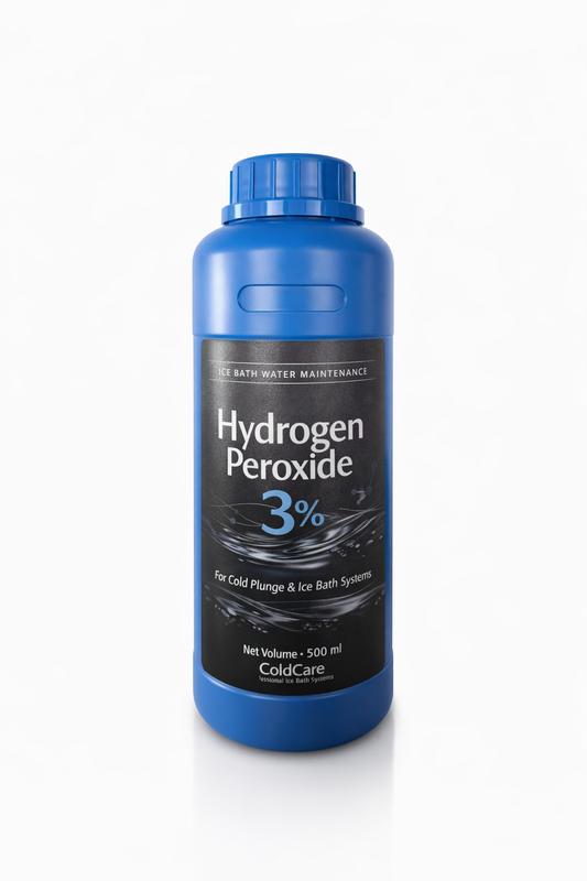 ColdCare™ Ice Bath Water Maintenance Solution – Hydrogen Peroxide 3% (500ml)