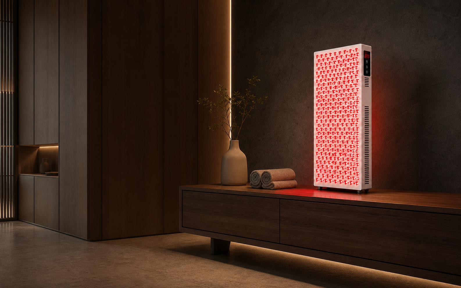 Longevity 1500 in a modern home wellness room