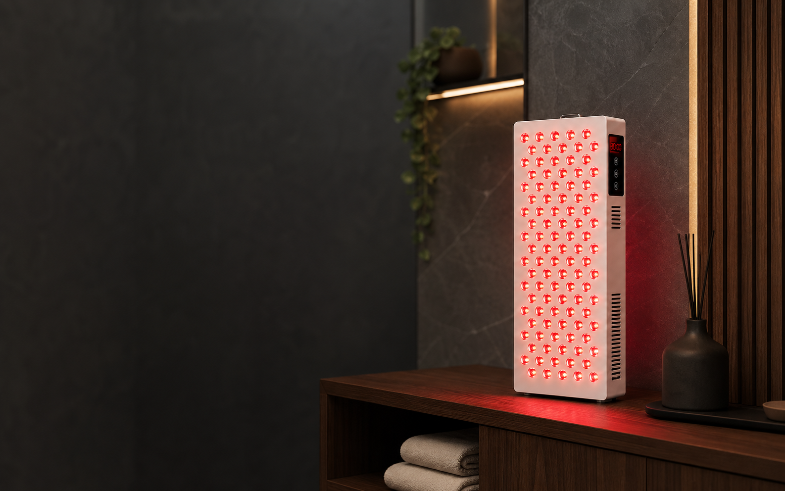Compact Longevity 500 in a modern home wellness room