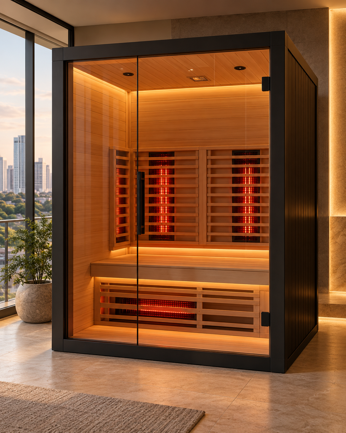 Infrared sauna for Singapore homes